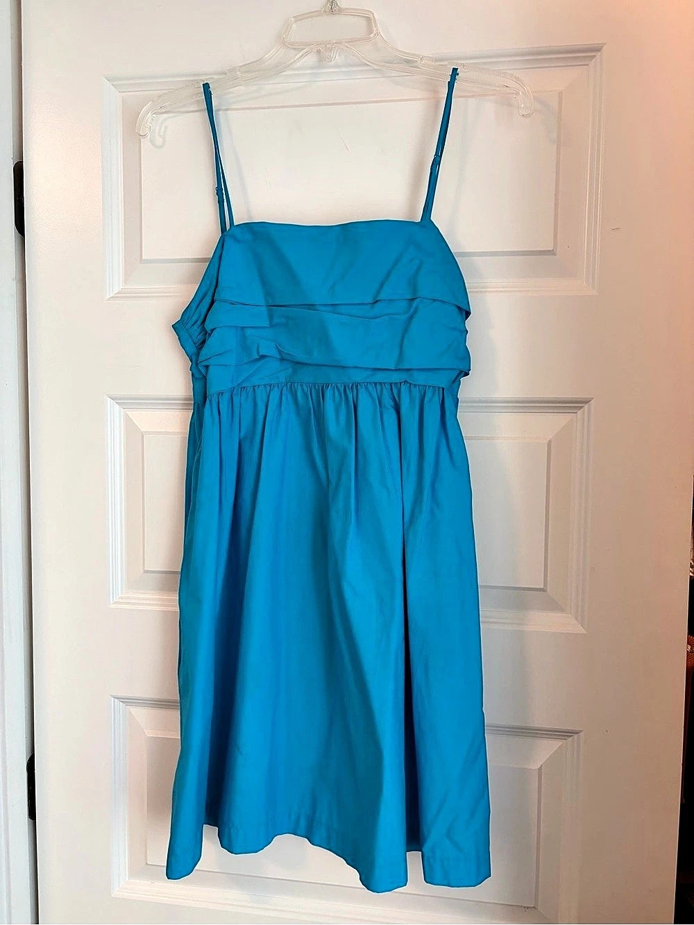 Faded Glory Blue Maxi Dress Size Medium Like New
